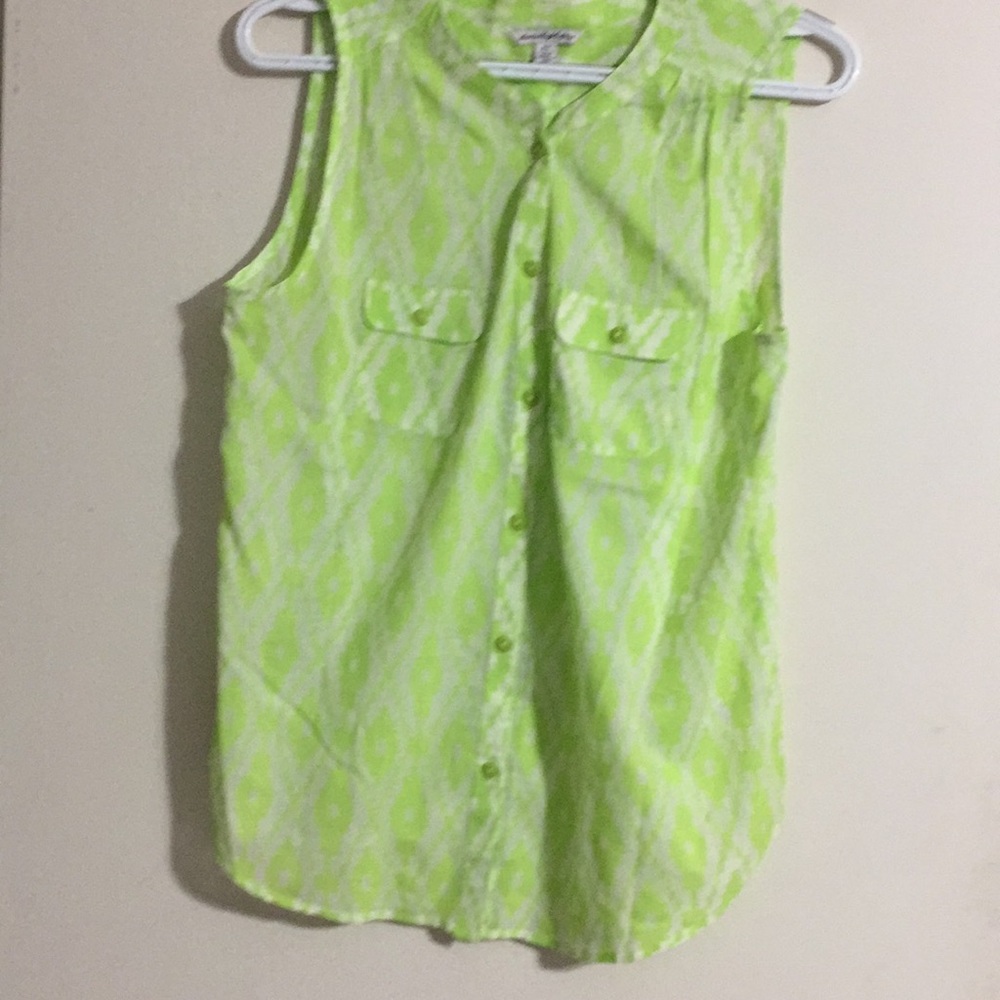 Like New American Eagle Button Up Tank